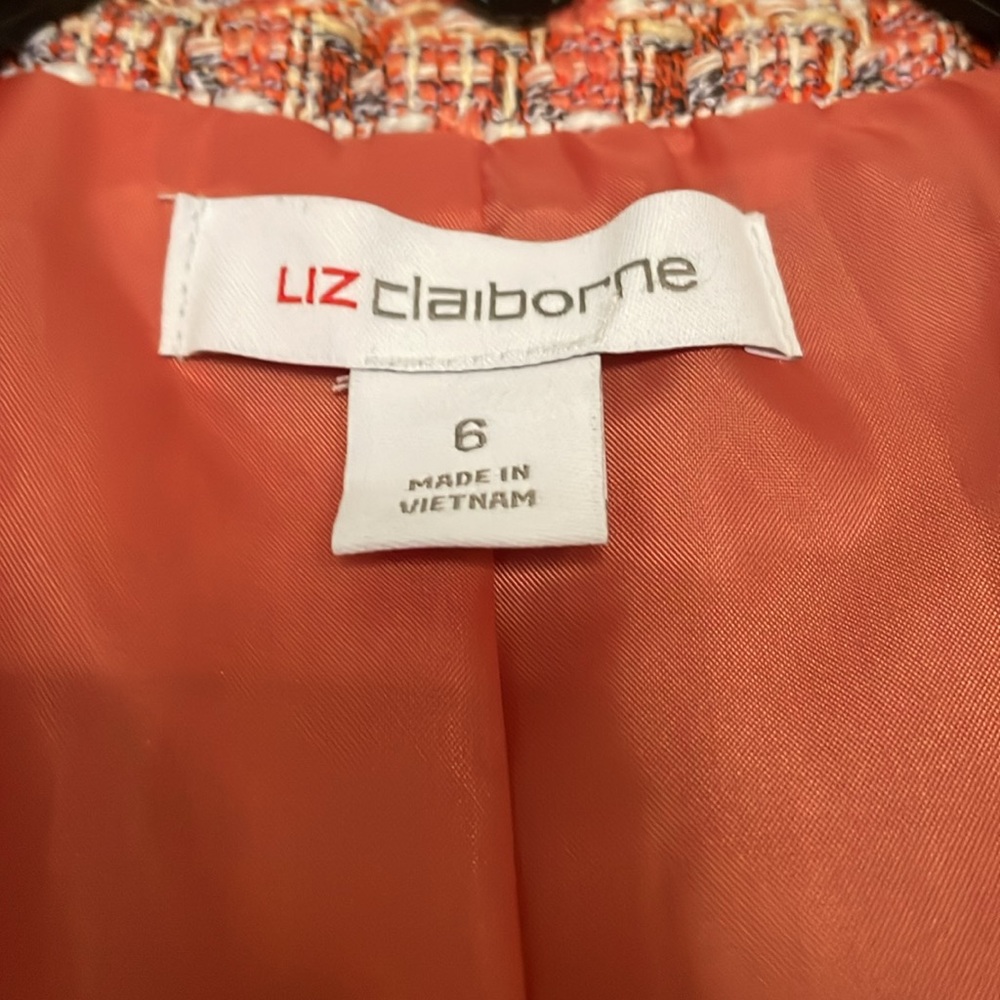 Liz Claiborne Women’s Liz Regular Fit Double Breasted Blazer (NWT) - Picture 2 of 7